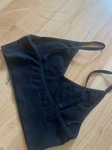 Cute Ribbled Bralette Top