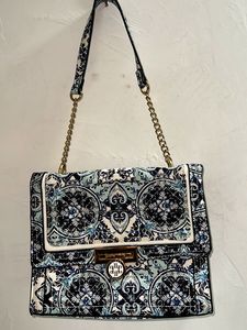 Lino Perros Floral printed structured Shoulder Bag