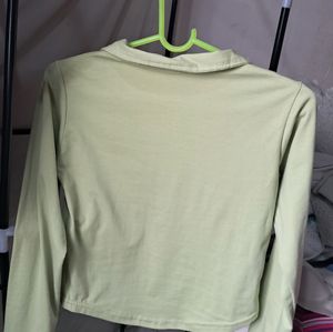 Long Sleeve Crop Top
