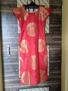 Red &amp; Gold Kurti