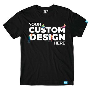 Black Graphic T-Shirt Customised