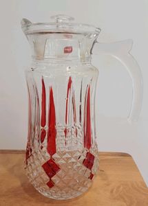 Vintage Treo Glass Pitcher
