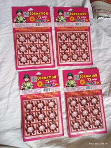 8 Shot Ring Caps for Cap Gun – 4 Pack,