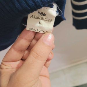 Flying Machine Striped Pullover Sweater