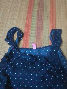 Polka Dot Ruffle Romper 14-16 yrs Size