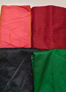 Unstitched Cotton Silk Blouse Pieces Combo