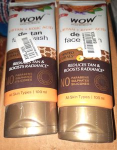 WOW Combo De-Tan Ubtan Facewash