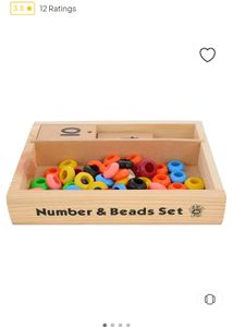 Montessori Skill O Fun Counting Beads Activity