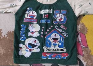 Baby Girl/Boy Doremon Full Sleeves T-Shirt