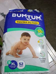 Bumtum Superlock Dry Pants - Size 5 XL (52 Count)