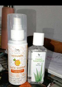 Vitamin Face Toner &amp; Hand Sanitizer