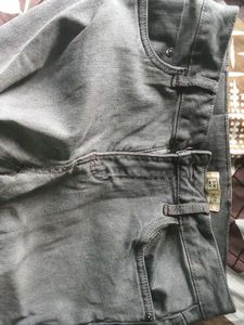 Gray Denim Jeans
