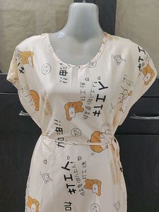 Short Gown Nighty For Women And Girls