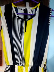 Yellow 🟡 Blue 🔵 And White 🐻‍❄️ Mixup Jumpsuit
