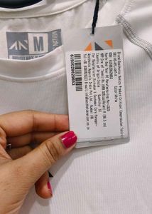 Aesthetic Nation White Athletic Tee