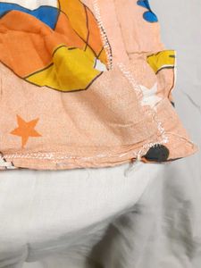 2 Pillow Covers Pink Orange Cartoon Pillows Cover