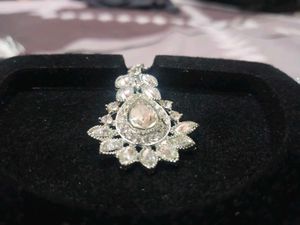 Silver Colour Joker With Earrings And Tika