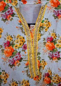 Multicolor Floral Kurta