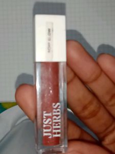 Just Herbs Lip Gloss : Peachy Glow