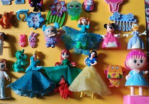 Set Of-25 Toys Of Kinder Joy(Pink Edition)