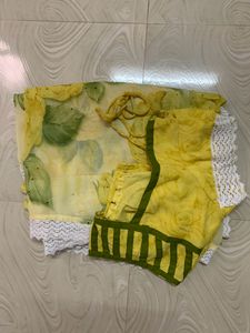 Pure Georgette Designer Saree