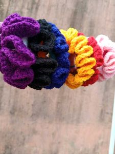 Cute Flower Hair scrunchies
