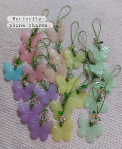 Fairy Butterfly Charm Phone Strap