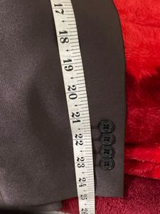 Blackberrys Coat Pant Set - Wine Colour