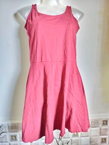 🎄Buy 1, Get 1 Free🎁Pink Casual Dress Small Size