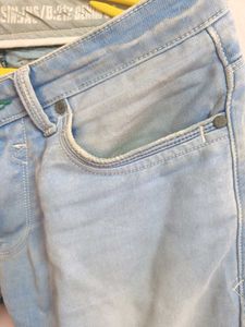 Light Wash Slim Fit Jeans