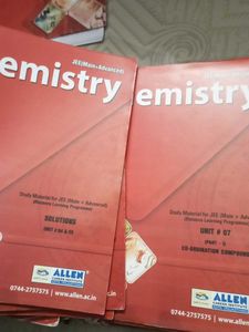 Chemistry Allen Jee Modules