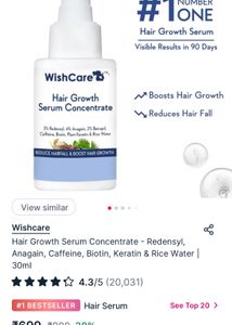 Wishcare Hair Growth Serum Concentrate