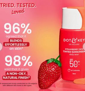 Unisex Dot And Key Strawberry Sunscreen