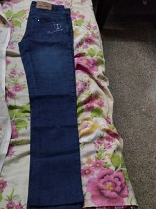 Dark Blue Denim Jeans