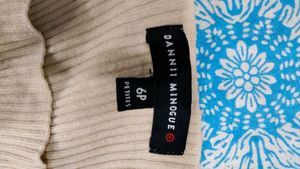 Ribbed Knit Tank Top by DANNI MONIGUE (AUTHENTIC)