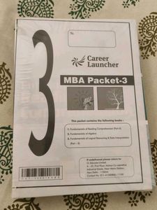 Career Launcher MBA Packet-3