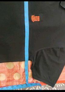 big banana 5xl Black Polo T-Shirt