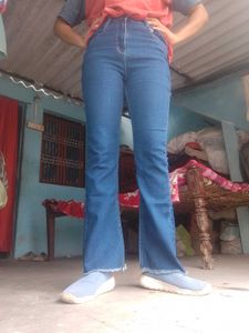 Dark Blue Denim Jeans