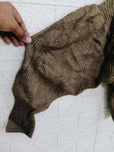 Brown Knit Sweater
