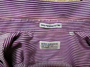 Peter England Slim Fit Shirt . Size 39