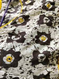 Boho Floral Print Tunic Top