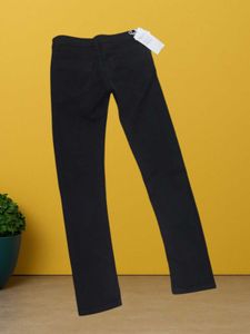 M@81 Size-28 Black Straight Leg Jeans