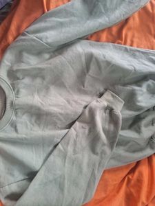 Light Green Crewneck Sweatshirt