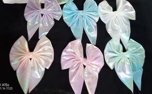Sparkly Hair Bows set of 6
