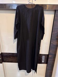beautiful cotton Black Kurta set