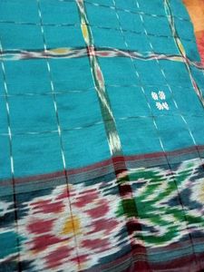 Blue Handloom Saree