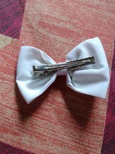 Hand Embroidered Hair Bow