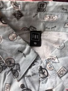 FAV by Splash - Light Blue Shirt - Size 10/M