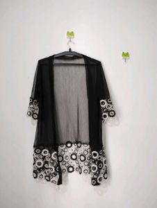 Beautiful Shrug With Embroidery Details