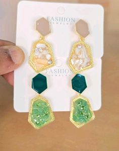 Statement Drop Earrings